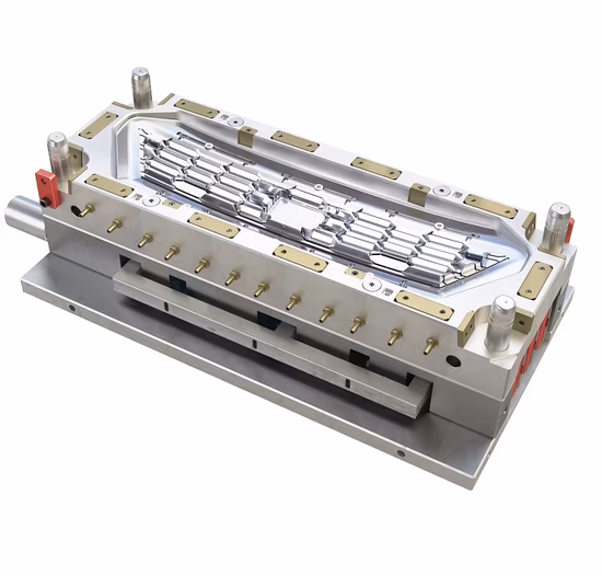 Molde auto plástico plástico de la parrilla del frente del automóvil automotriz del coche plástico de encargo del moldeo a presión