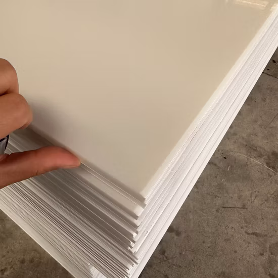 Tablero de polietileno de alta densidad de hoja de plástico labrable HDPE